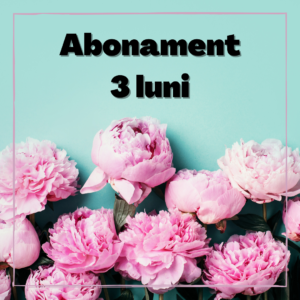Abonament Flori – 3 Luni